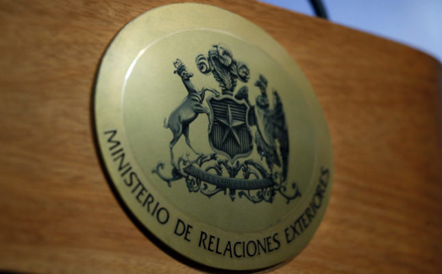 27 de Mayo de 2016/SANTIAGO Detalle del podio del Ministerio de Relaciones Exteriores de Chile durante la inauguracin del seminario "Derechos Humanos y Empresas" organizado por el Ministerio de Relaciones Exteriores de Chile y el Instituto Nacional de Derechos Humanos.... 				</div>
						<a href=