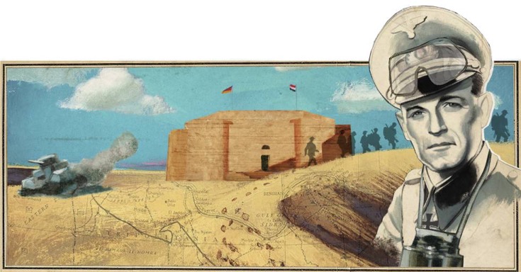 El castillo de la muerte del Afrika Korps