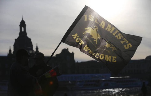 Dentro de una marcha de Pegida, donde los periodistas ya no se atreven a entrar