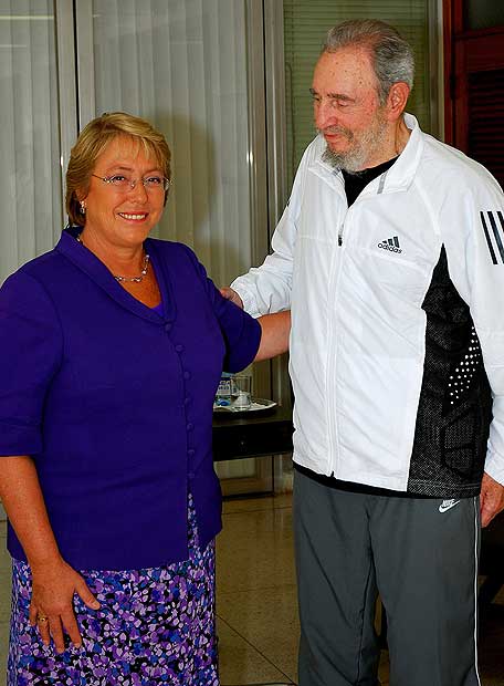 Tres momentos claves en la relación entre Chile y Fidel Castro