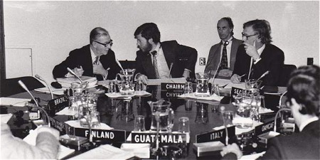 En 1973 reemplazó a Roberto Junguito al frente de la delegación ante la Organización del Café. Foto: Archivo particular