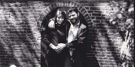 A los 36 años se casó con María Clemencia Rodríguez. Vivieron un año en Boston. Foto: Archivo particular