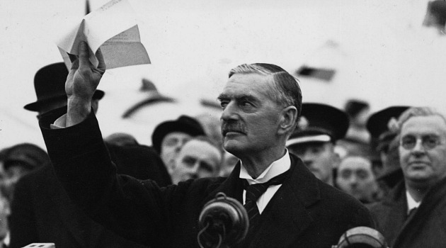 Primer Ministro británico, Neville Chamberlain (www.thecommentator.com) 